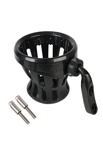 Choice حامل أكواب وزجاجات مياه أسود للدراجات النارية، مناسب لدراجات سبورتستر ...