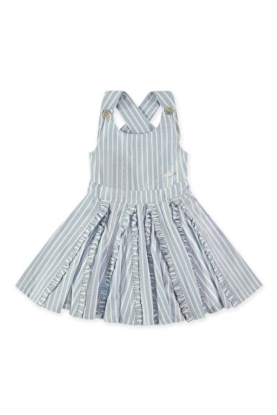 Pan Con Chocolate Girl's Dress Blue