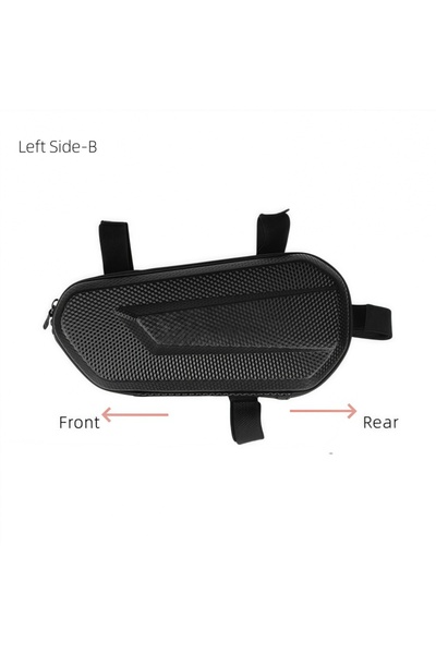 Choice حقيبة جانبية كبيرة السعة للدراجات النارية من Left Side-B - حقيبة سرج ع...