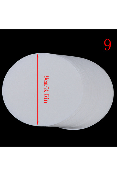 Choice 100 قطعة من ورق الترشيح المخبري الدائري عالي الجودة لماكينة صنع القهوة...