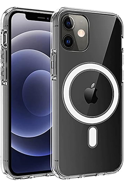 Generic حافظة حماية مع ماج سيف لجهاز ايفون 11 شفاف