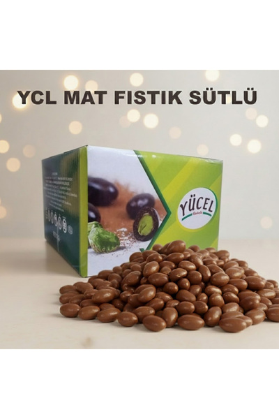 YÜCEL MAT FISTIK DRAJE SÜTLÜ EKO 3 KG