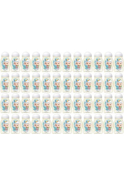 Uni Baby Bebek Saç ve Vücut Şampuanı 200ML Klasik (48 Li Set)