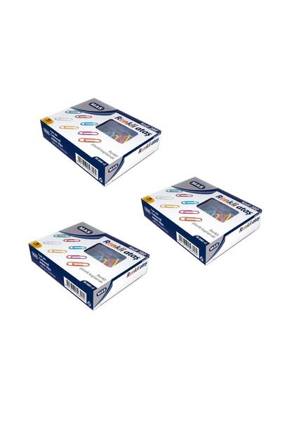 Mas 280 agrafe colorate PLS (acoperite cu PVC) 28 mm 3 bucăți