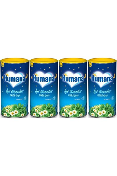Humana İyi Geceler Çayı 200GR (Melisa Yağı İçeren Karışık Bitki İçecek Tozu) ...