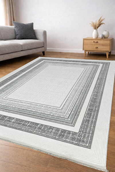 ünalcarpet 4 Metrekare - 6 Metrekare Kalın Modern Dokuma Salon Oturma Odası M...