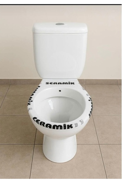 Piyasa KLOZET REZERVUAR ALTTAN GİDERLİ + SOFT KAPAK + İÇ TAKIM