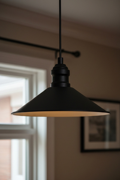 Bamyum Benjamin Siyah Metal Sarkıt Avize Lamba Rustik Cafe Mutfak Modern Deko...