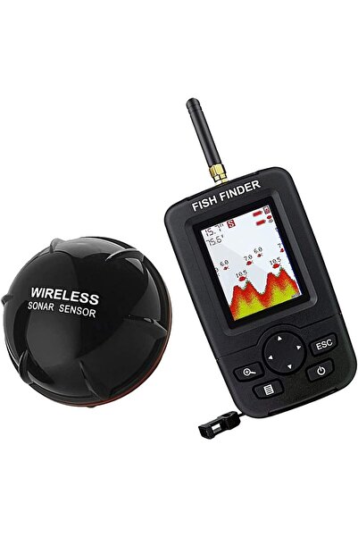 Choice جهاز كشف الأسماك اللاسلكي المحمول FindFish XJ01 بتقنية السونار وجهاز ك...