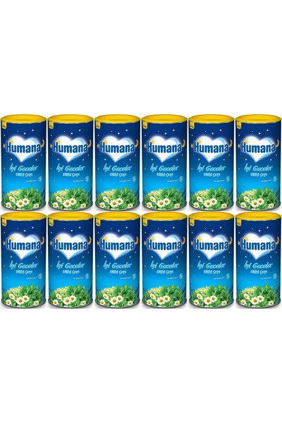 Humana İyi Geceler Çayı 200GR (Melisa Yağı İçeren Karışık Bitki İçecek Tozu) ...