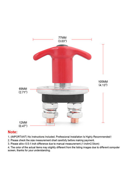Choice مفتاح حماية مزود الطاقة M12 150-250 أمبير 24 فولت، مفتاح فصل عازل M10/M12