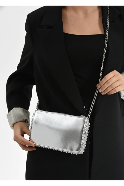 Zealous mini boncuklu çanta