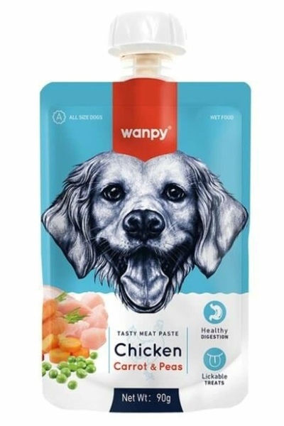 Hype Store Taze Tavuklu&Havuçlu Köpek Et Ezmesi 90 gr Tekli