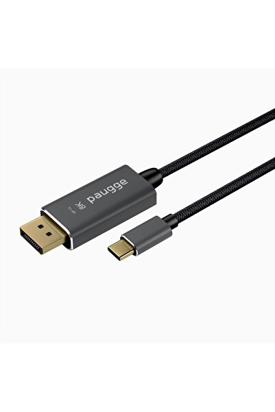 Hype Store USB C to Displayport Kablo - DP 1.4, Thunderbolt 4/3, HDR, 8K 60Hz...