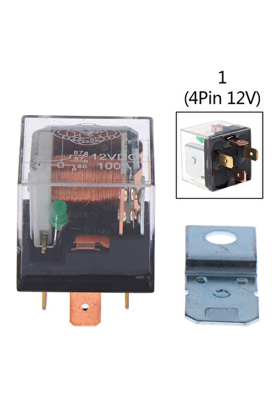 Choice مرحل سيارة مقاوم للماء A1، قطعة واحدة، 5 أو 4 دبابيس، 12 فولت، 100 أمب...