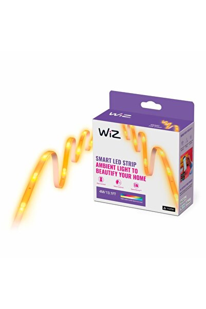 Hype Store شريط LED أبيض وملون قابل للتعديل، 4 أمتار، نوع C، 16 مليون لون، تط...