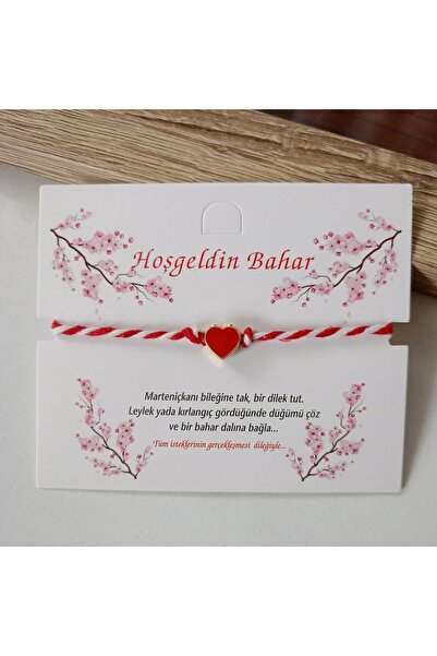 LENTE AKSESUAR Marteniçka Bracelet, Handmade Luck and Abundance Bracelet (5 P...