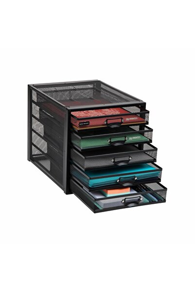 Hype Store Mind Reader 5Cabmesh-Blk Cabinet, Metal, File, Office Storage, Hea...