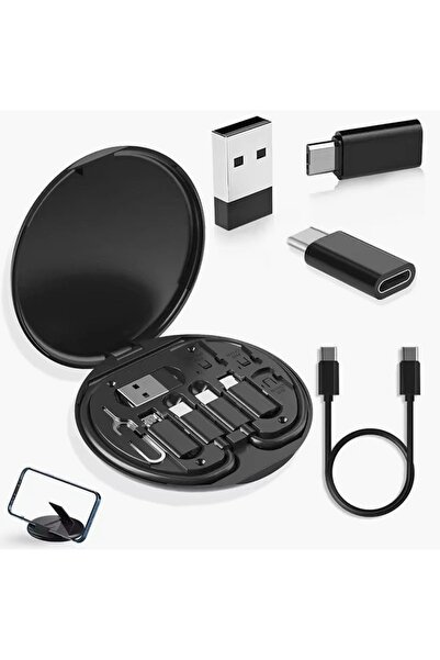 Hype Store Orret Home 60W Destekli 5'i 1 Arada Seyahat Kablo Seti – USB Type-...