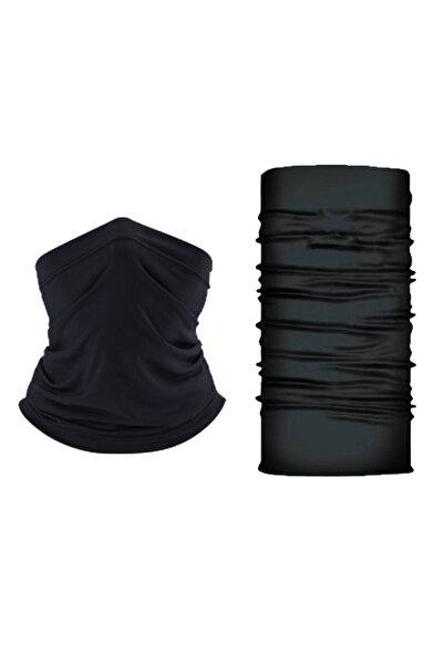 OEM Unisex πολυλειτουργικό μαντήλι, ελαστικό υλικό, μαύρο