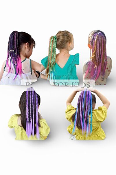 Multi-Color Braided Rubber Buckle - 1 Piece