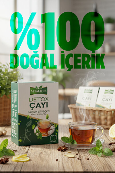 Vitaliffs Kinoa Bitkisel Detox Çayı