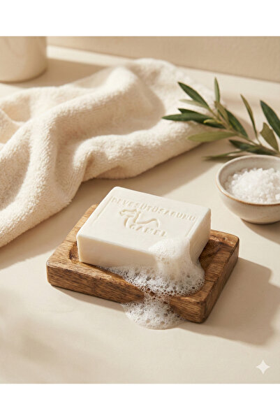 NFN El Yapımı Deve Sütü Sabunu - Bol C Vitaminli, Kolajen Etkili ve Gözenek K...