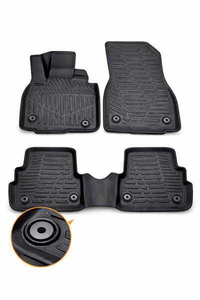 Monlion Peugeot 408 Hybrid 2025+3D PRO OEM Havuzlu Paspas, Üst Segment TPE| K...