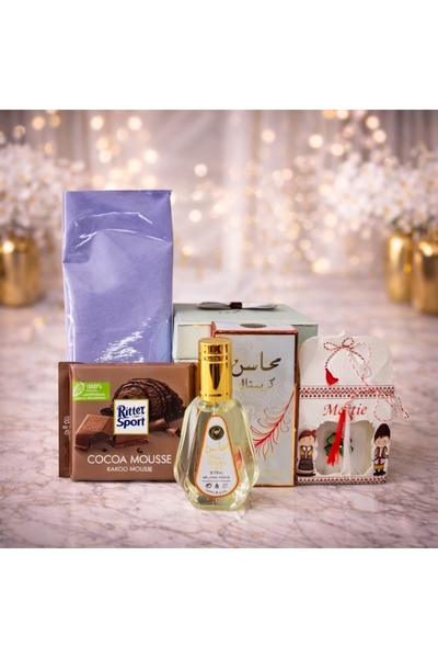 velve Pachet cadou femei Ritt, martisor, esarfa, ciocolata Ritter, parfum ara...