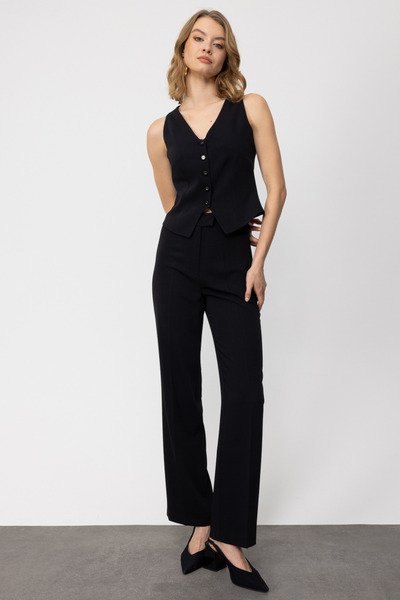 Ekol Ψηλόμεσο φαρδύ παντελόνι