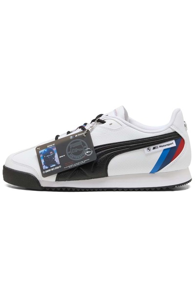 Puma 309114 BMW MMS Roma Erkek Spor Ayakkabı BEYAZ