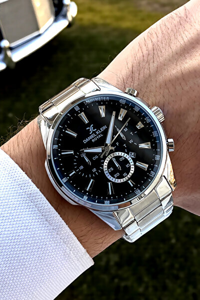 Daniel Klein %100 Orijinal Çelik Kordon 2 Yıl Garantili Lüks Erkek Kol Saati