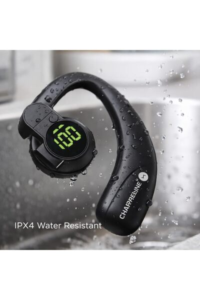 CHAPPELINE سماعات أذن لاسلكية حقيقية بتقنية بلوتوث مع مؤشر LED لمستوى البطارية