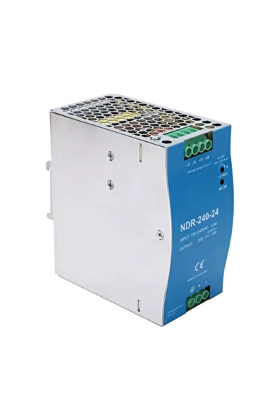 Meanwell Sursă de alimentare în comutație, 24V / 10A, șină DIN - MEAN WELL ND...