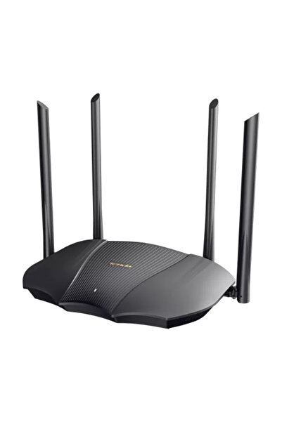 Tenda Router Wi-Fi 6, DualBand 2.4Ghz/5GHz, 574+2402Mbps, 4x6dBi, 3 porturi G...