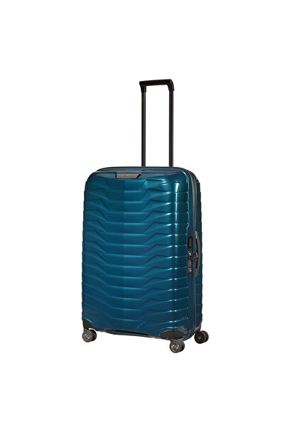 Samsonite Lacivert Proxis - Spinner 4 Tekerlekli Büyük Boy Valiz 75cm