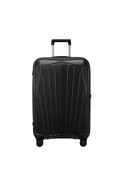 Samsonite Siyah Major-Lite Orta Boy Valiz