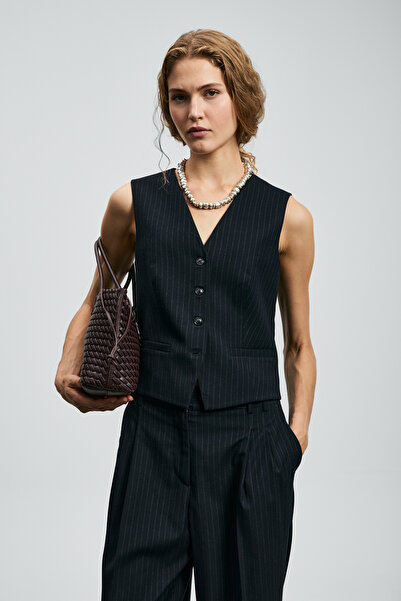 Lufian Barbara Women's Vest Navy Blue