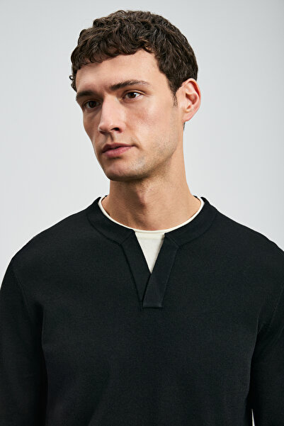 Lufian Zen Men's Sweater Black