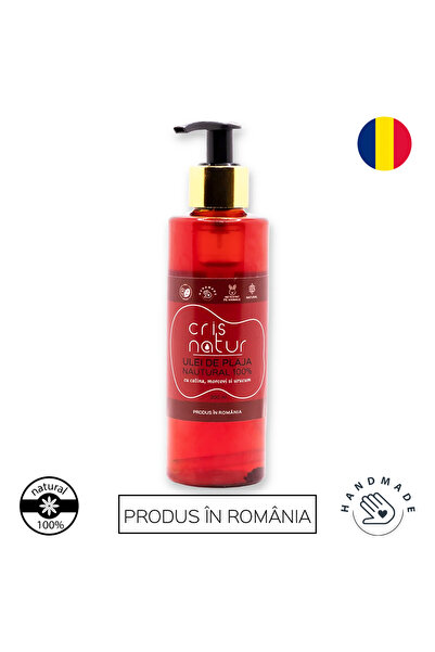 Cris Natur Ulei de corp plaja pentru bronz cu cătină, morcov și urucum, lucra...