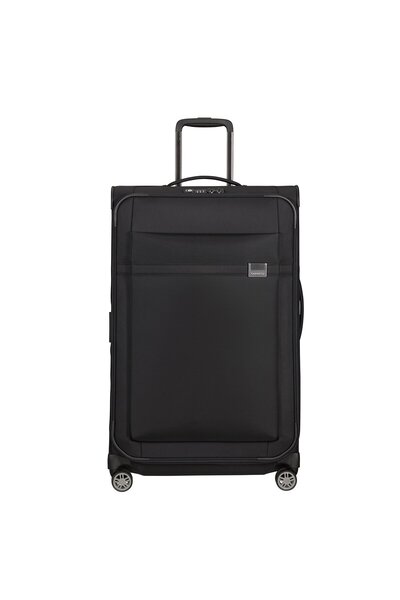 Samsonite Siyah Aırea - 4 Tekerlekli Spinner Körüklü Büyük Boy Valiz 78 Cm