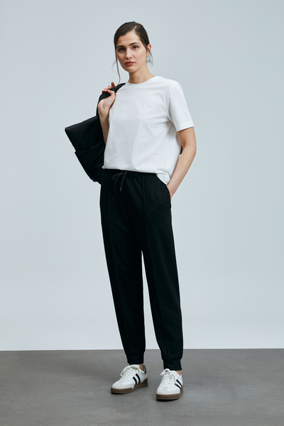 Lufian Pantaloni Porto de damă negri