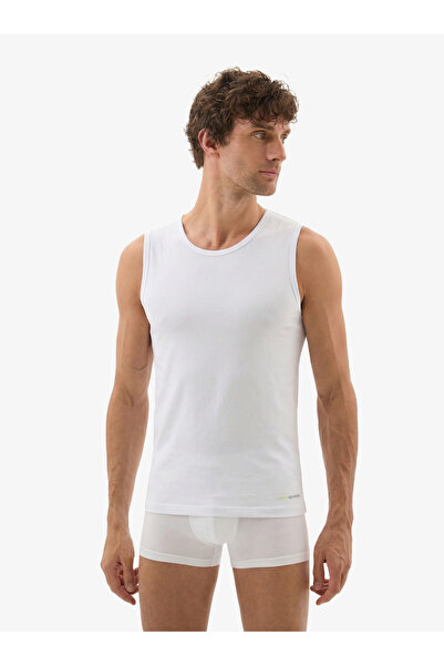 Blackspade Erkek Tshirt - Kolsuz Tender Cotton 9234 - Beyaz