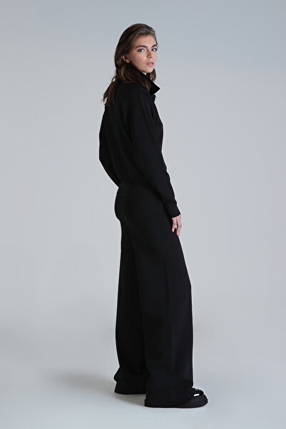 Lufian Black Layana Women's Trousers