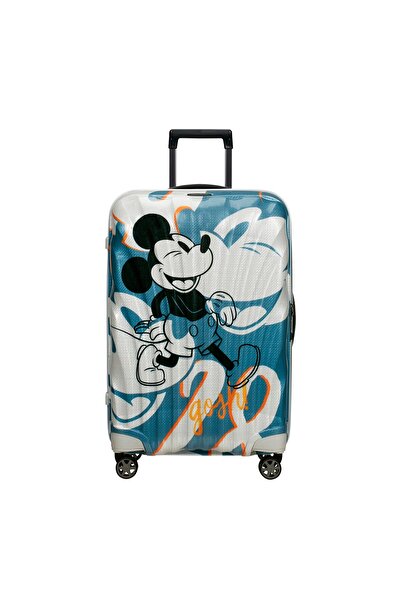 Samsonite Mavi C-Lite Disney-Spinner 75/28 Büyük Boy Valiz