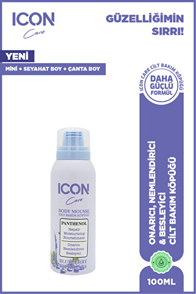 ICON Care Cilt Bakım Köpüğü Blueberry & Mılkshake 100 ml-