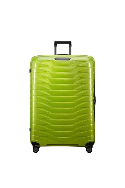 Samsonite Yeşil Spinner Proxis 4 Tekerlekli 86 cm Büyük Boy Valiz