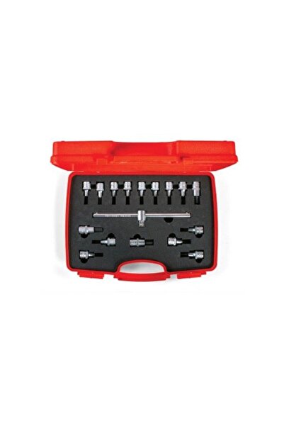 İzeltaş 1/2 17-Piece Lokmali Allen&Torx Bit Set Tk.