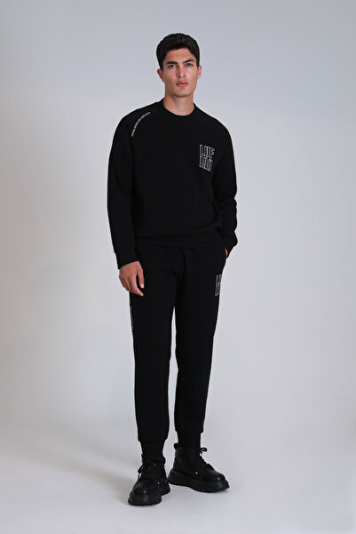 Lufian Alfa Erkek Eşofman Altı Siyah