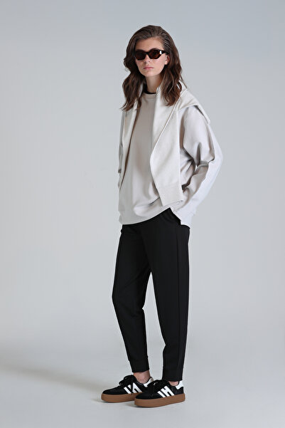 Lufian Black Porto Women's Trousers